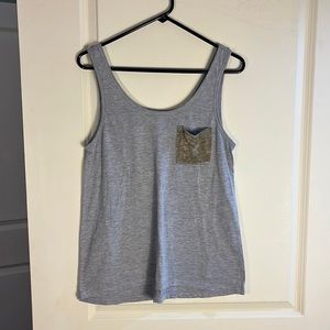 Woman’s Gray Tank Top